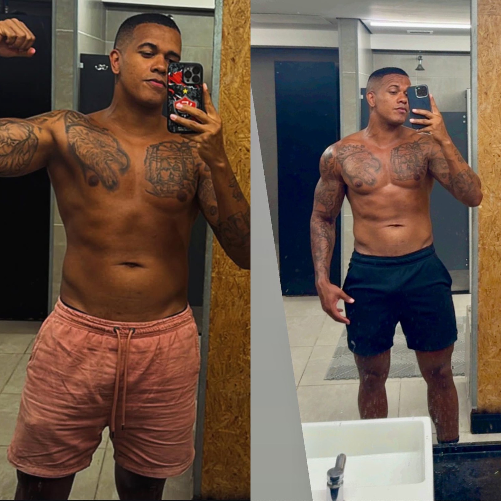 Foto do físico do aluno